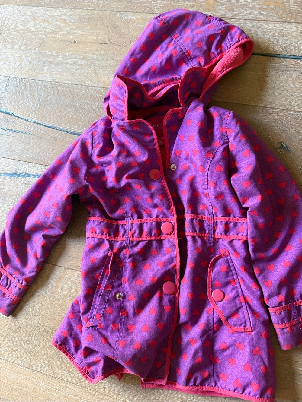 Girls Mixed Jackets Bundle - Pink, Magenta, Green, Leopard - Picture 5 of 8